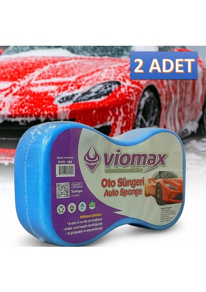 Temizlik Oto Yıkama Süngeri Tekne Yıkama Süngeri 2 Adet