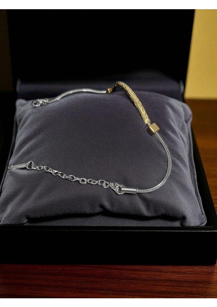 Çelik Bileklik Çift Renk fiyatları