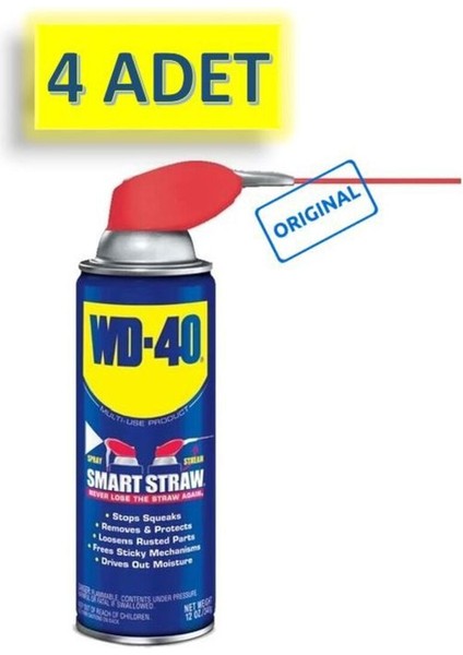 Smart Straw 350 ml 4 Adet