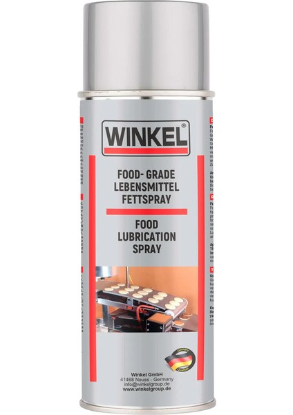 Gıda Onaylı Yağlama Sprey H1 400ML