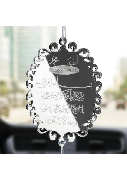 Nazar Ayeti Pleksi Araba Dikiz Aynası Süsü fiyatları