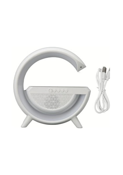 7 Renk Işıklı Kablosuz Fm Radyolu Ses Bombası Stereo Hoparlör + Kablosuz Cep Telefonu Şarj Cihazı fırsatları