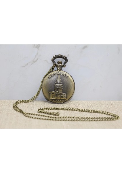 Galata Kulesi Tasarımlı Köstekli Saat