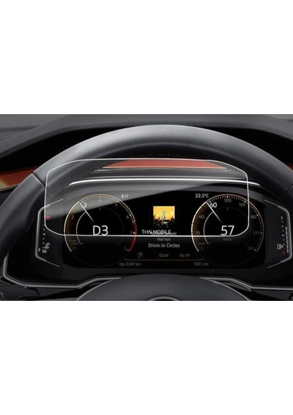 Volkswagen T-Roc 2025 Model Gösterge Paneli Ekran Koruyucu fiyatları