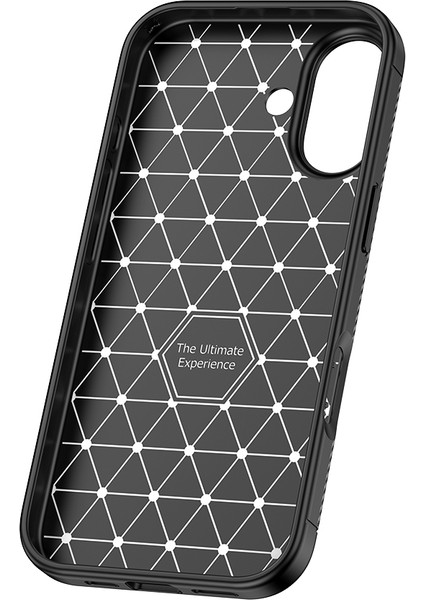 iPhone 17 Kılıf N7TH Negro Silikon Kapak - Siyah modelleri