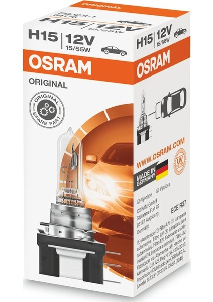 Bulacaksin Osram Halojen Ampul H15 12V 15/55W - 64176