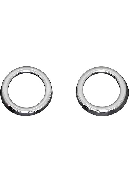 Krom Paslanmaz Çelik Sis Far Çerçevesi 2 Parça Set Ducato 2014 ve Daha Yeni Modellerle Uyumlu – Ön Tampon Aksesuar Halkaları