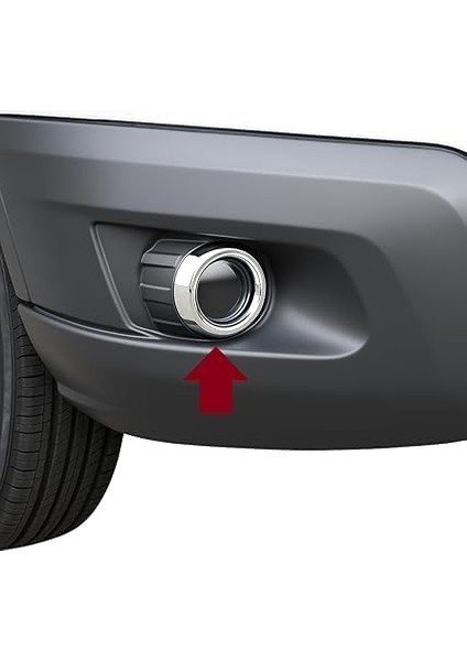 Krom Paslanmaz Çelik Sis Far Çerçevesi 2 Parça Set Ducato 2014 ve Daha Yeni Modellerle Uyumlu – Ön Tampon Aksesuar Halkaları fiyatları