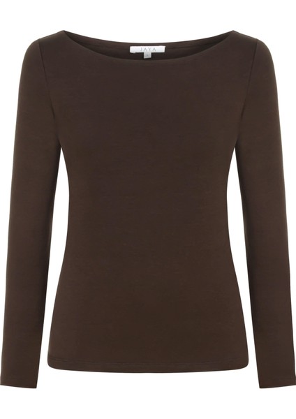 Bambu Uzun Kollu Pijama Takımı / Kahverengi fiyatları