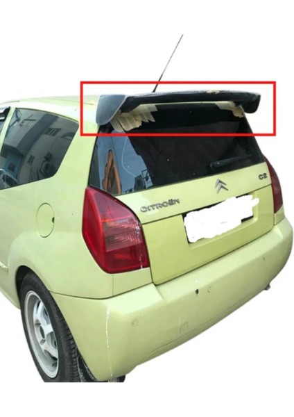 Citroen C2 Swift Model Spoiler (( Beyaz Boyalı ))