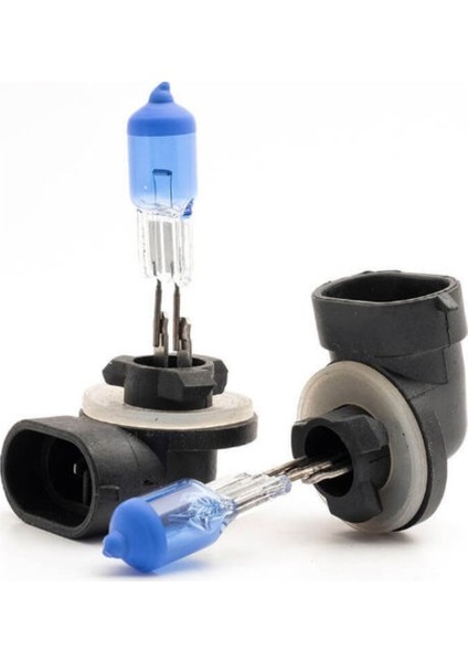 Zembil 12V H27 Beyaz Işık 5000K Xenon Effect Ampul Seti