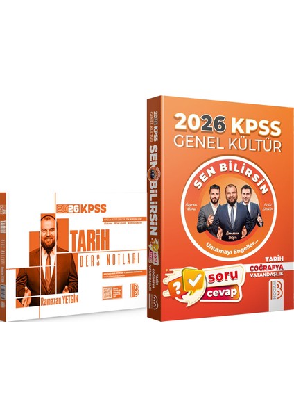2026 Kpss Tarih Ders Notları - Kpss 2026 Genel Kültür Sen Bilirsin