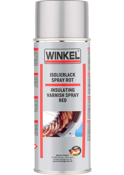 Izolasyon Verniği Kırmızı 400ML