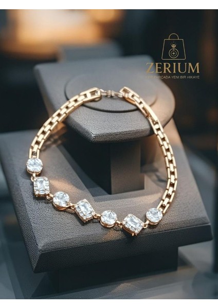 Xuping Beyaz Zirkon Taşlı Premium Kadın Bileklik 316L fiyatları