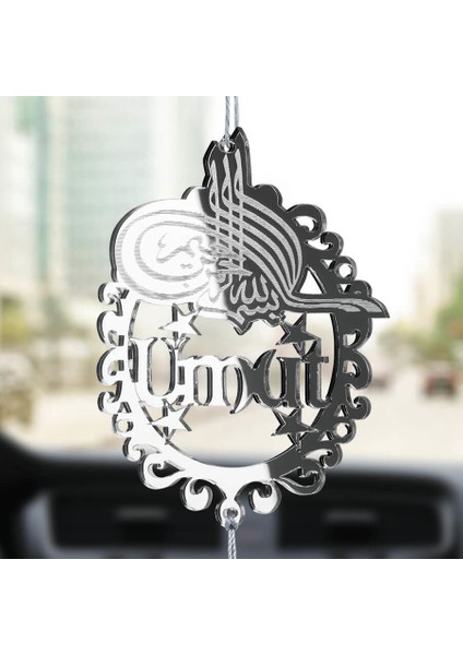 Kişiye Özel Osmanlı Tuğrası Pleksi Araba Dikiz Aynası Süsü fiyatları