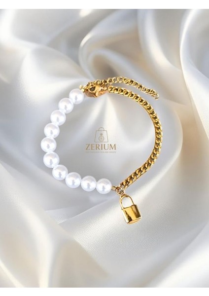 Kilitli Düşler 316L Zarif Çelik Kadın Bileklik modelleri