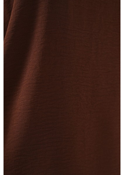 Kadın BDART V Yakalı Bluz Mocha Kahvesi fırsatları