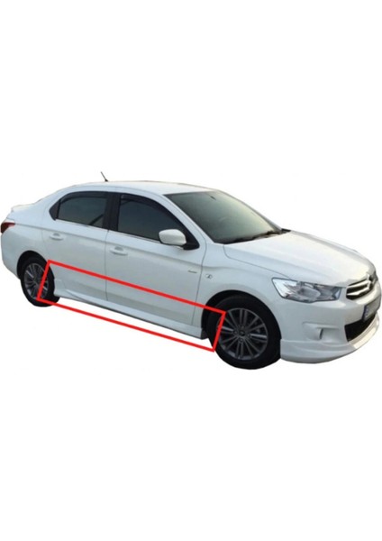 Citroen C-Elysee Marşpiyel (( Beyaz Boyalı ))