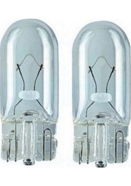 Bakımcımotomotiv Bosch W5W T10 Dipsiz Ampul 12V 5W 2 Adet