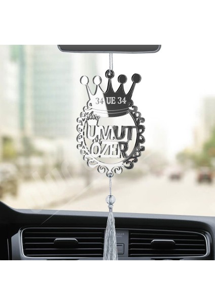 Kişiye Özel Plakalı Pleksi Araba Dikiz Aynası Süsü fiyatları