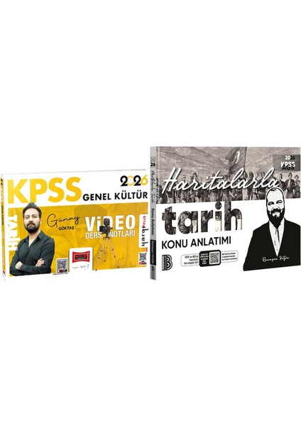 2026 Kpss Tarih Video Ders Notları Günay Göktaş - 2026 Kpss Haritalarla Tarih Konu Anlatımı