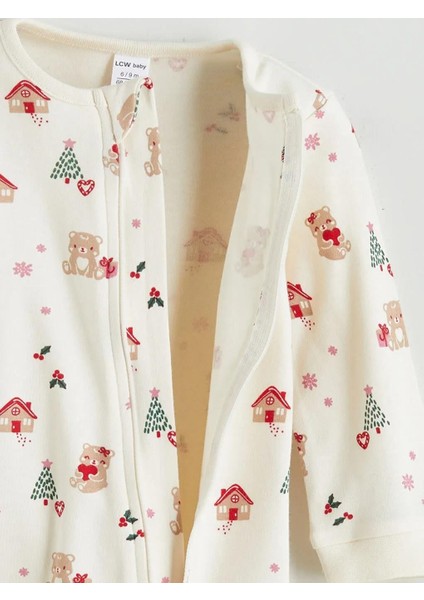 Yılbaşı Temalı Kız Bebek Tulum (W5) fırsatları