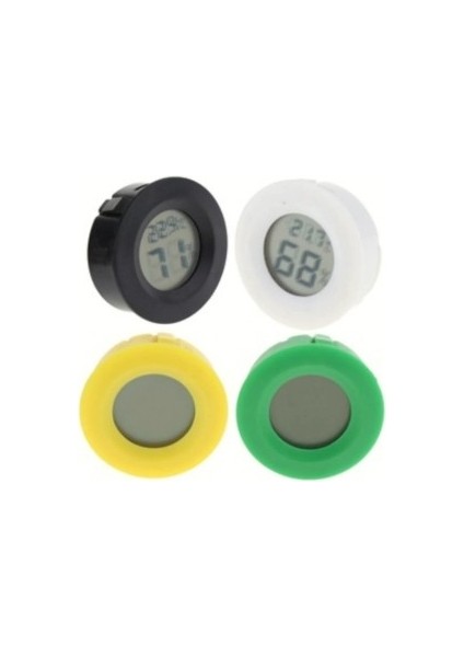 Su Geçirmez Nem Ölçerli Dijital Sıcaklık Ölçer Bebek Odası Kuluçka Makinası Sera Termometresi Asorti fiyatları