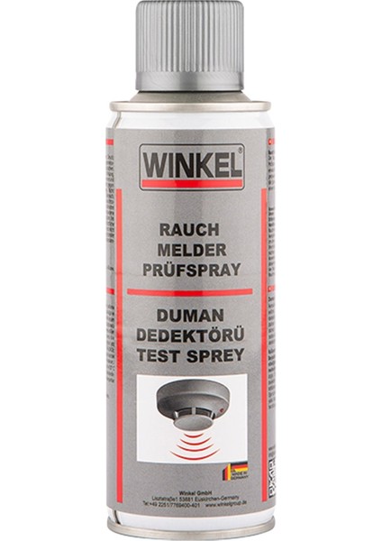 Test Cihazı Uyumlu Duman Dedektörü Test Spreyi 250 ml