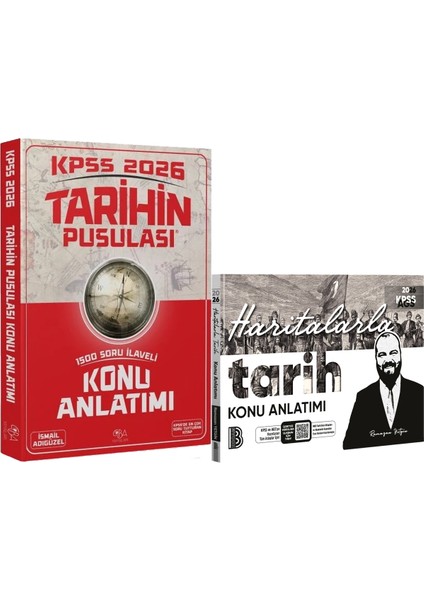 2026 Kpss Tarihin Pusulası Konu Anlatımı Ismail Adıgüzel - 2026 Kpss Haritalarla Tarih Konu Anlatımı
