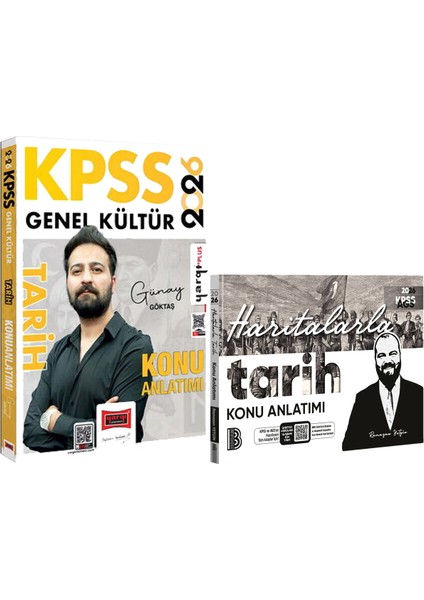 2026 Kpss Tarih Konu Anlatımı (Günay Göktaş) - 2026 Kpss Haritalarla Tarih Konu Anlatımı