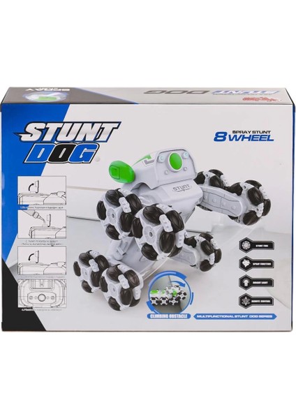Bfs SYR-666-820 Kumandalı Buharlı 8 Teker Stunt Köpek Araba -Vardem Oyuncak indirimleri