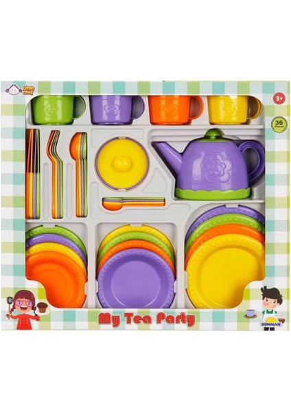 Bfs 4682 Little Chef Çay Seti 36 Parça -Sunman fırsatları
