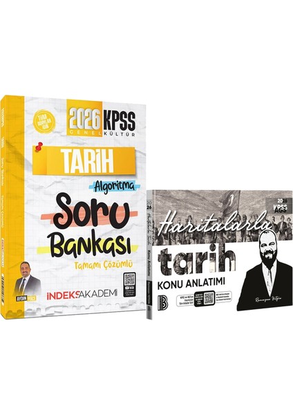 2026 Kpss Tarih Algoritma Soru Bankası Çözümlü - 2026 Kpss Haritalarla Tarih Konu Anlatımı