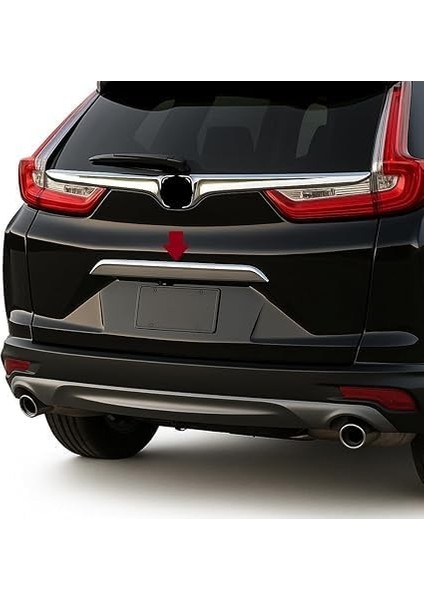 Paslanmaz Çelik Arka Bagaj Kapağı Çıtası – Cr-V 2020 ve Daha Yeni Modellerle Uyumlu – Bagaj Kapağı Vurgu Çıtası modelleri