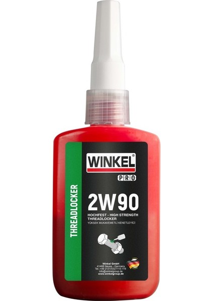Pro 2W90 Threadlocker Wıckıng Grade 250ML