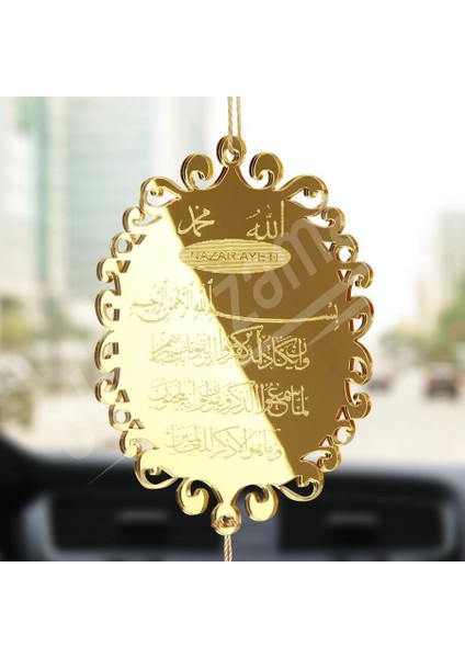 Nazar Ayeti Pleksi Araba Dikiz Aynası Süsü fiyatları