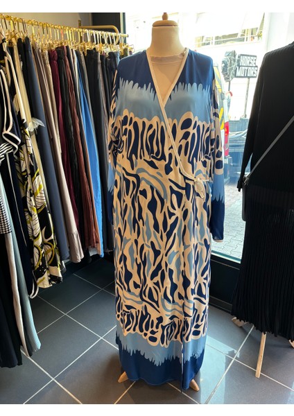 Pamuk Viskon Bağlamalı Model Namaz Elbisesi fiyatları