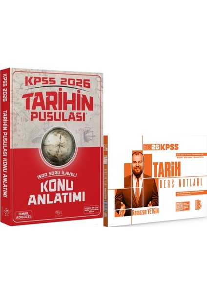 2026 Kpss Tarihin Pusulası Konu Anlatımı Ismail Adıgüzel - 2026 Kpss Tarih Ders Notları