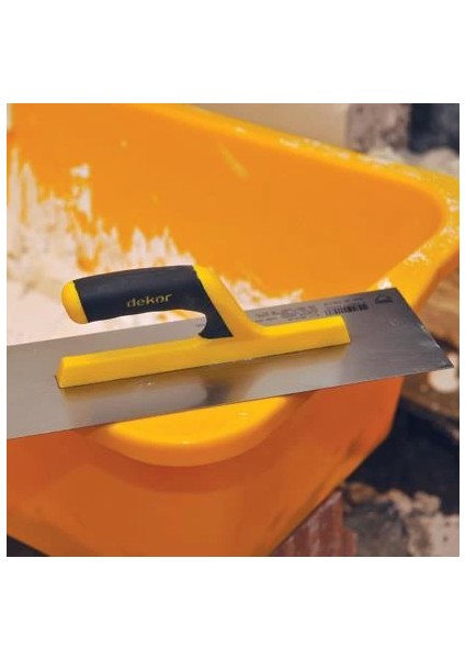 Dekor 091 Alçı Malası Plastik Açık Saplı 30 cm modelleri