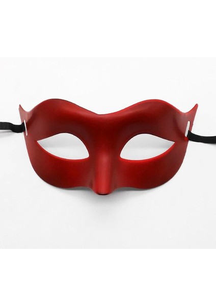 Bfs Nessiworld Kırmızı Renk Masquerade Kostüm Partisi Venedik Balo Maskesi