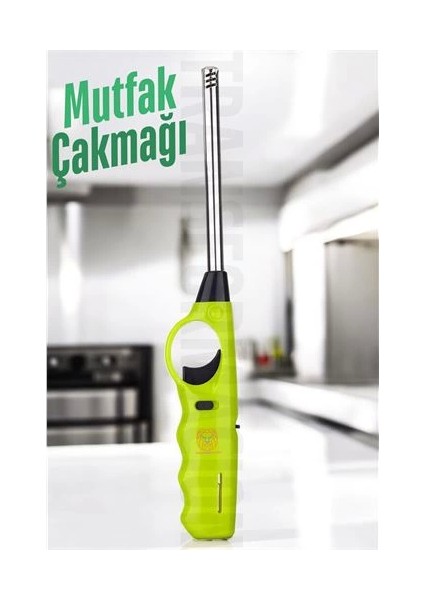Bfs Mutfak Çakmağı Barbekü Mangal Mum Çakmağı