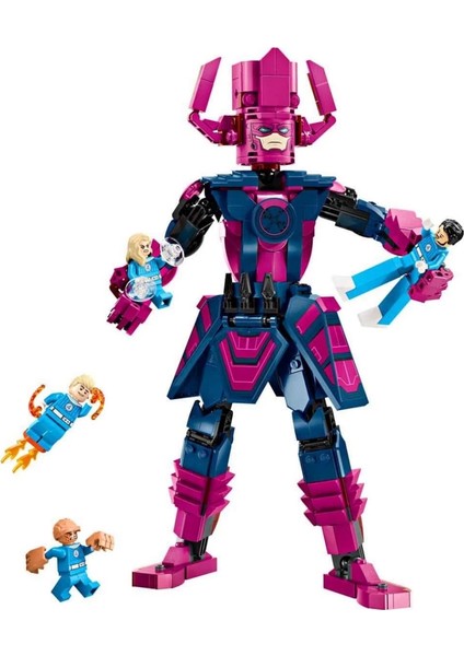 Bfs LEGO Marvel Fantastik Dörtlü, Galactus Yapım Figürüne Karşı 76316