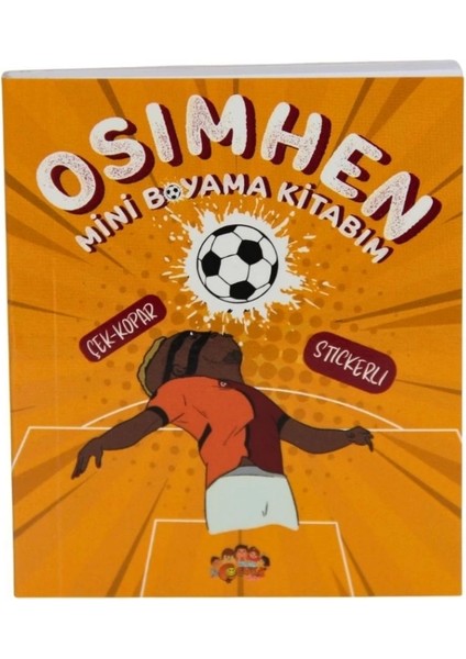 Bfs Osimhen Mini Boyama Kitabı