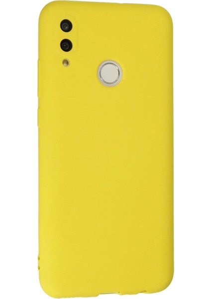 Huawei P Smart 2019 Kılıf Nano Içi Kadife Silikon - Sarı - NHR2038-5165 modelleri