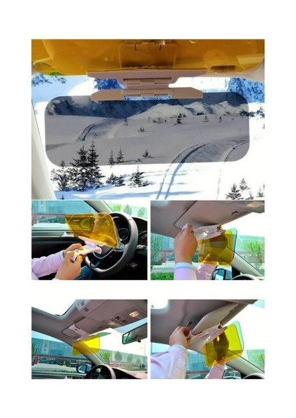 Oto Güneşlik ve Gece Görüş Anti Far Göz Koruma Özellikli Araba Kamyon Tır Araç Anti Hd Visor fiyatları