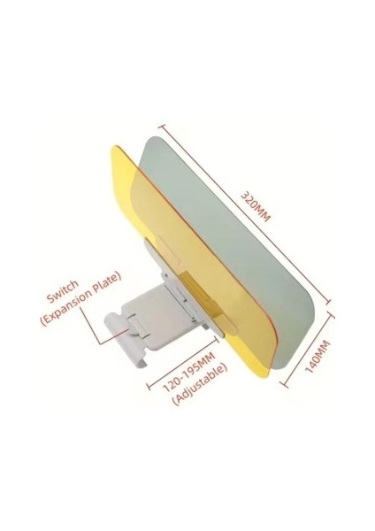Oto Güneşlik ve Gece Görüş Anti Far Göz Koruma Özellikli Araba Kamyon Tır Araç Anti Hd Visor fırsatları