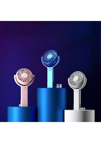 💨 Subzero HD13 Ofis Için Masaüstü USB Şarjlı El Fanı | 3 Kademeli Güç & Taşınabilir USB Şarj