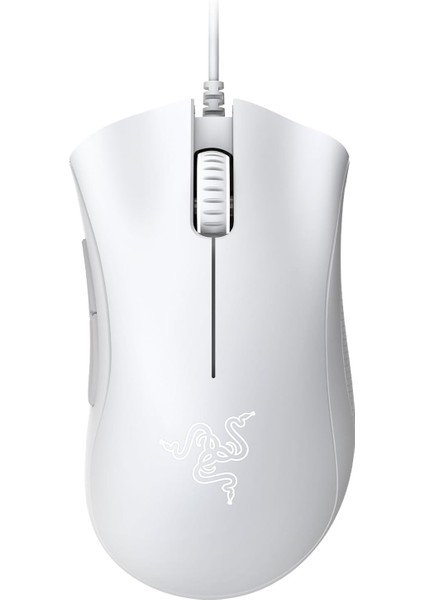 Deathadder (2021) - Kablolu Oyun Faresi (Optik Sensör, 6400 Dpı, 5 Programlanabilir Düğme, Ergonomik Form Faktörü) Pc | Beyaz