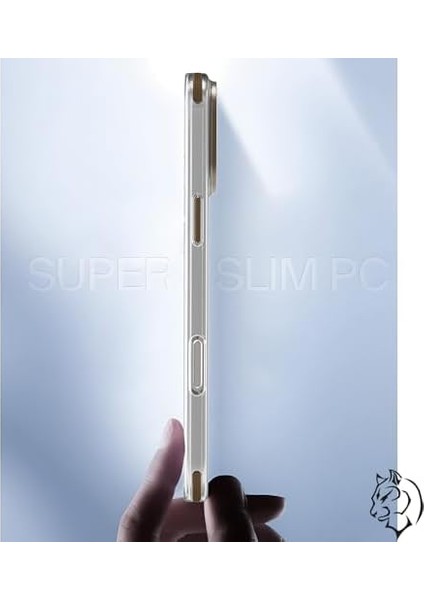 15 Pro Max ile Uyumlu Magsafe Şeffaf Kılıf - Dört Köşe Darbe Koruması, Metal Kamera Çerçevesi ve Tuşlar, Sararmaya Dayanıklı Şeffaf Arka Yüzey, Platinum Serisi, Siyah modelleri