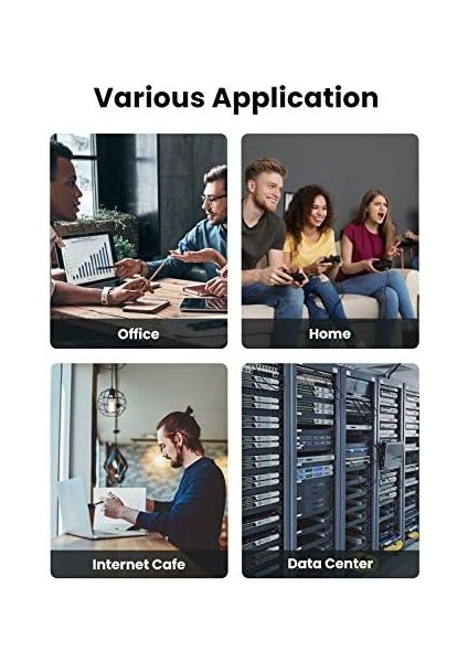 Cat7 U/ftp Flat Ethernet Kablosu 8 Metre fiyatları